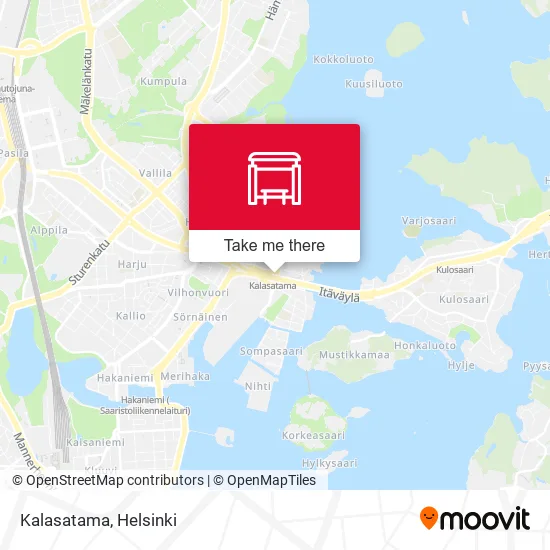 Kalasatama map