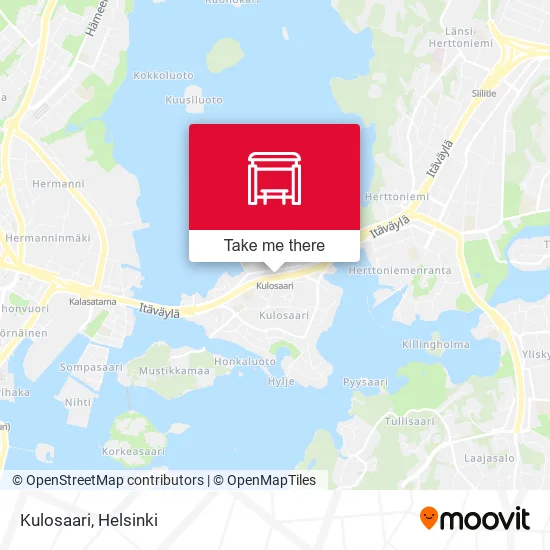 Kulosaari map