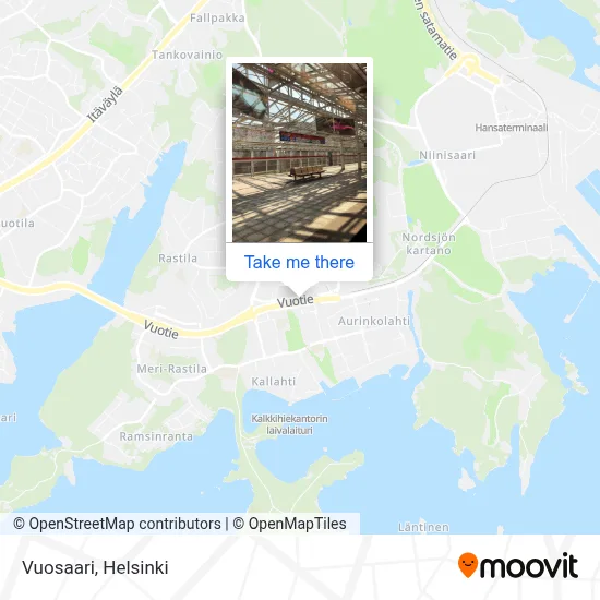 Vuosaari map
