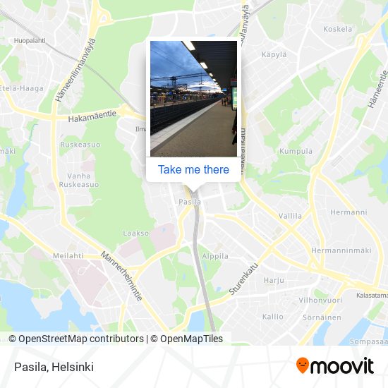 How to get to Pasilan Asema in Helsinki by Bus, Train or Metro?