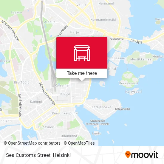 Sea Customs Street map