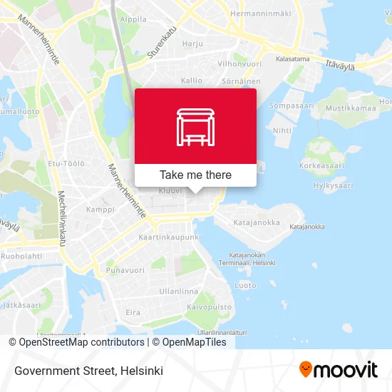 Government Street map