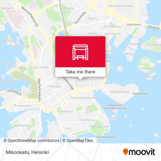Mikonkatu map