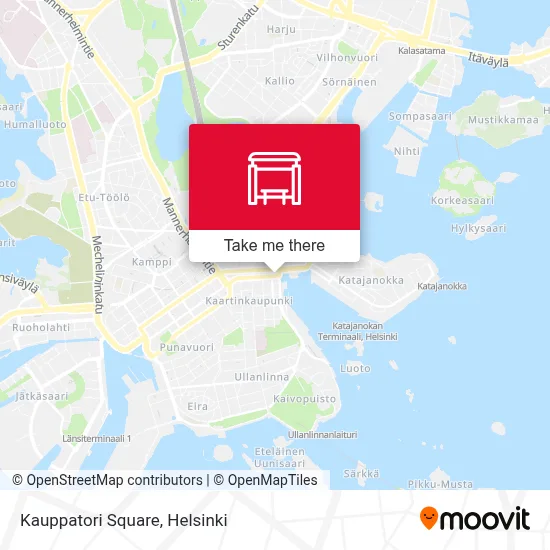 Kauppatori Square map