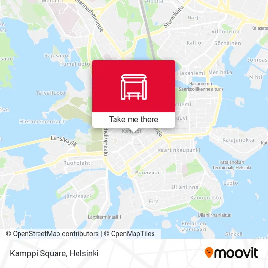 Kamppi Square map