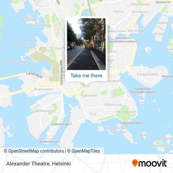 Alexander Theatre map