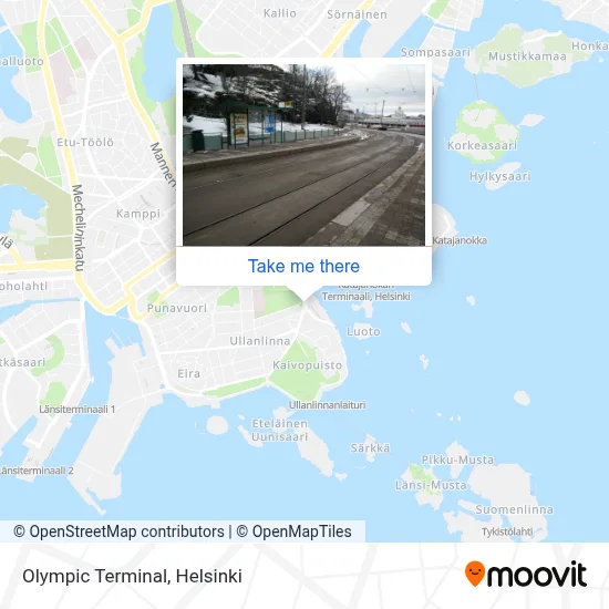 Olympic Terminal map