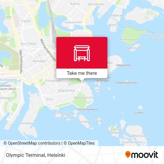 Olympic Terminal map