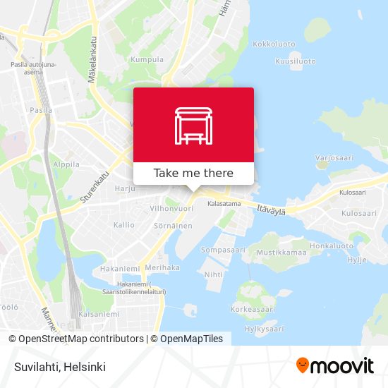 Suvilahti map