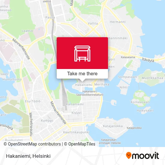 Hakaniemi map