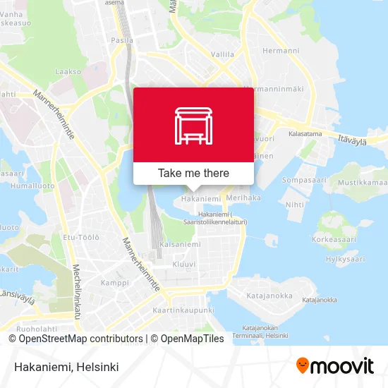 Hakaniemi map
