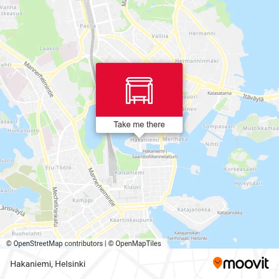 Hakaniemi map