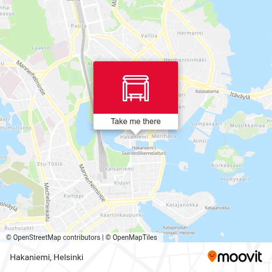 Hakaniemi map