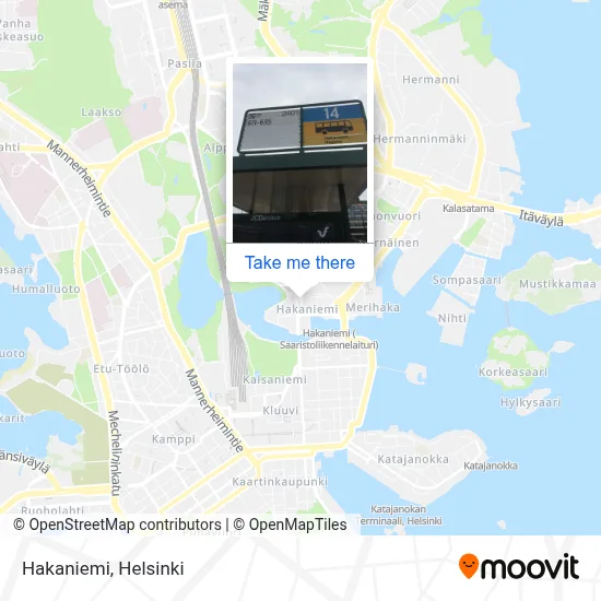 Hakaniemi map