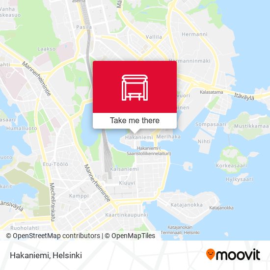 Hakaniemi map