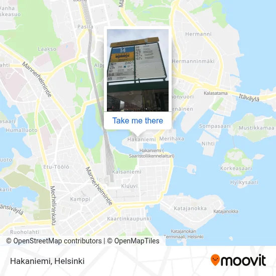 Hakaniemi map
