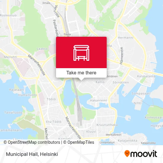 Municipal Hall map