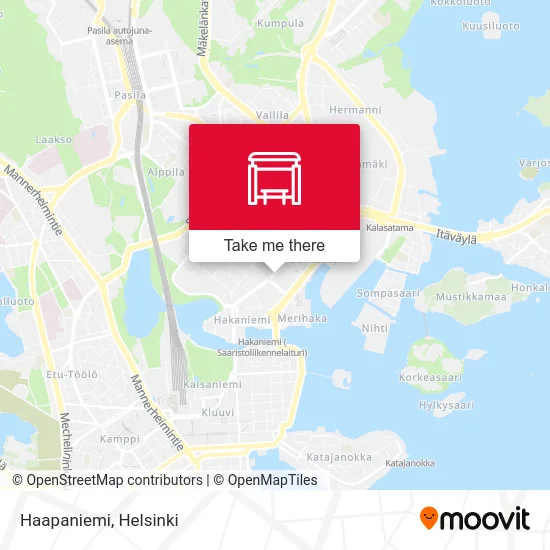 Haapaniemi map