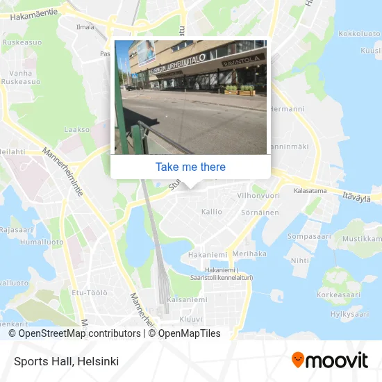 Sports Hall map