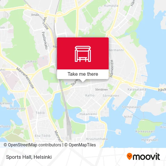 Sports Hall map