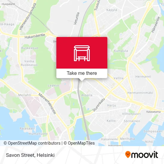 Savon Street map