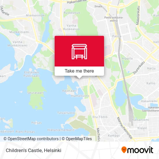 Children's Castle map