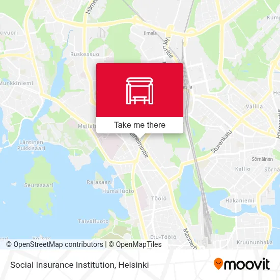 Social Insurance Institution map