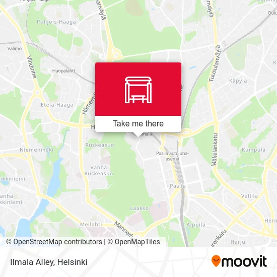 Ilmala Alley map