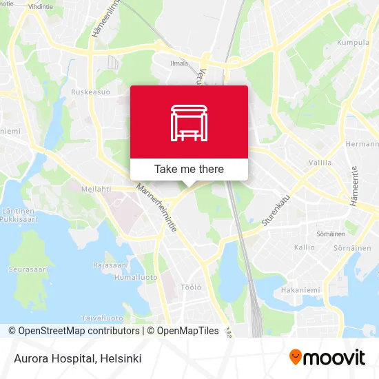 Aurora Hospital map