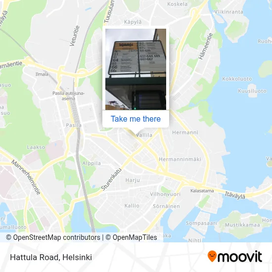 Hattula Road map