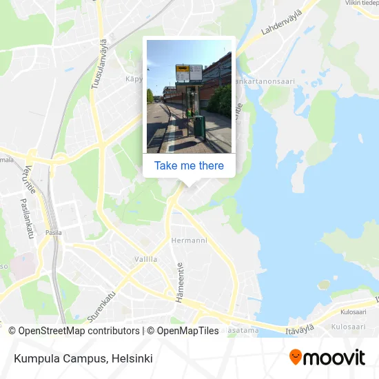 Kumpula Campus map