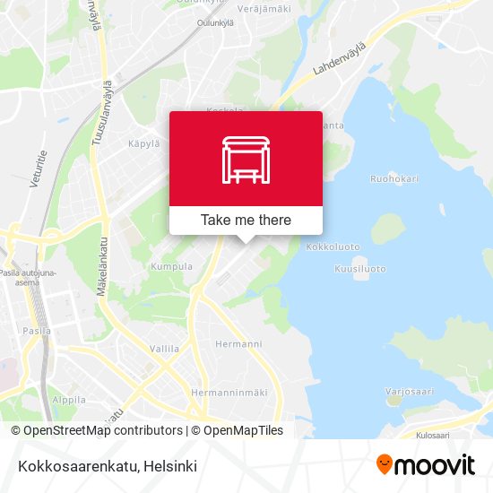 Kokkosaarenkatu map