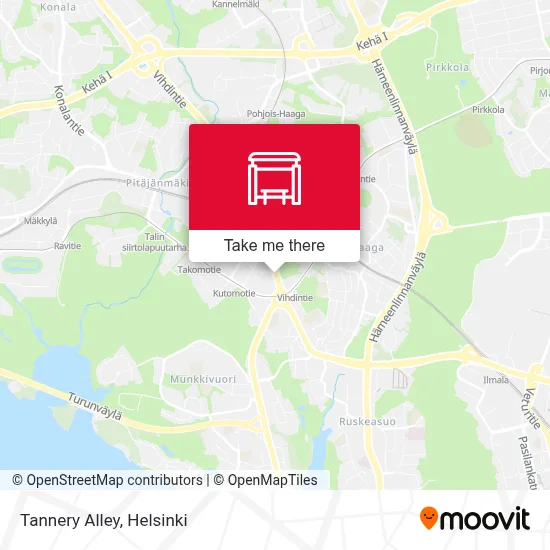 Tannery Alley map