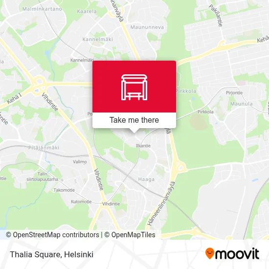 Thalia Square map