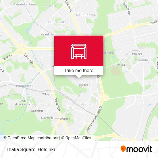 Thalia Square map