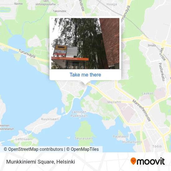 Munkkiniemi Square map