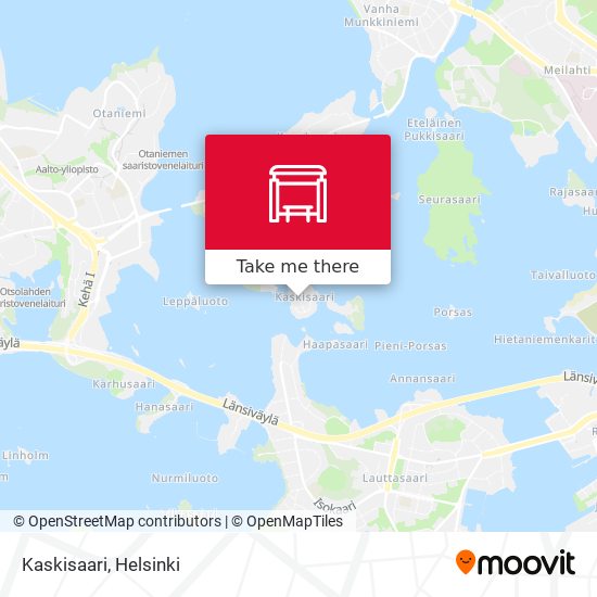 Kaskisaari map