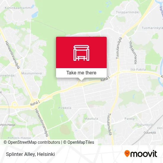 Splinter Alley map