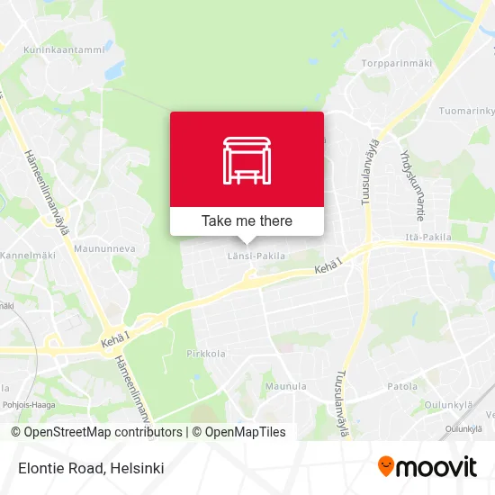 Elontie Road map