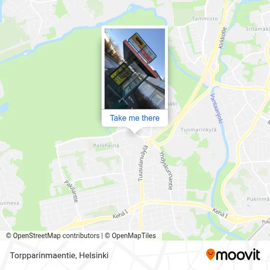 Torpparinmaentie map