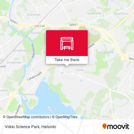 Viikki Science Park map