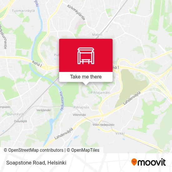 Soapstone Road map