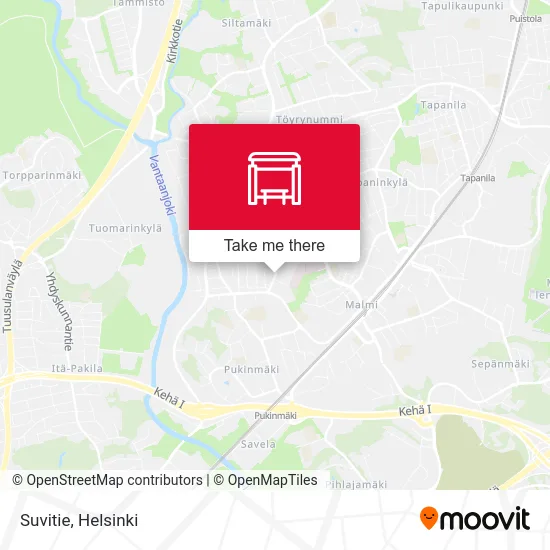 Suvitie map