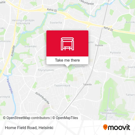 Home Field Road map