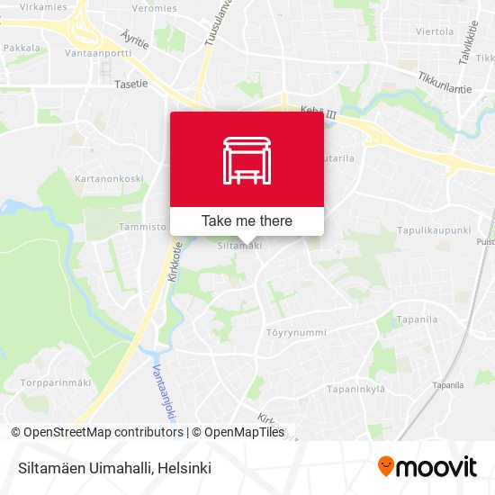 Siltamäen Uimahalli map