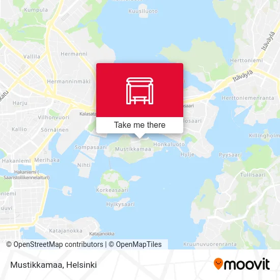 Blueberry Island map