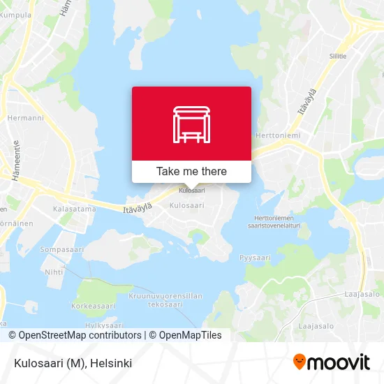 Kulosaari (M) map