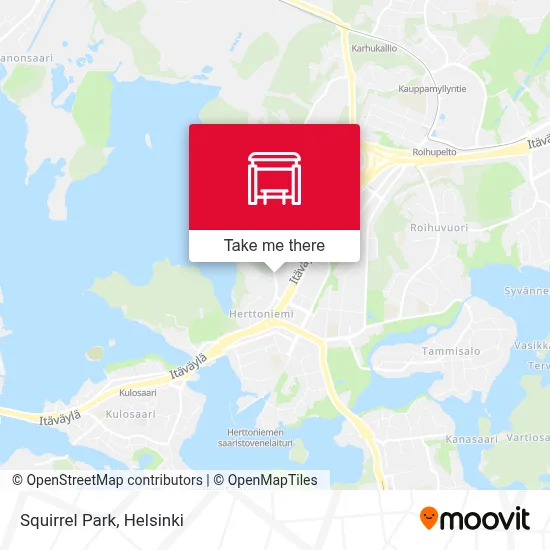 Squirrel Park map