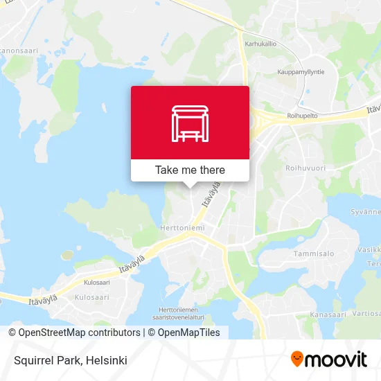 Squirrel Park map
