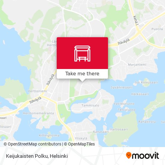 Keijukaisten Polku map